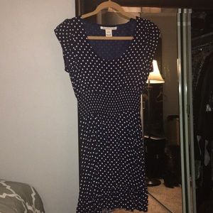 Polka Dot Knee Length Dress